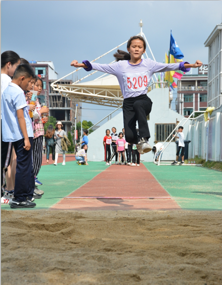 扬体育精神展少年活力蓬街镇中心小学第十二届田径运动会